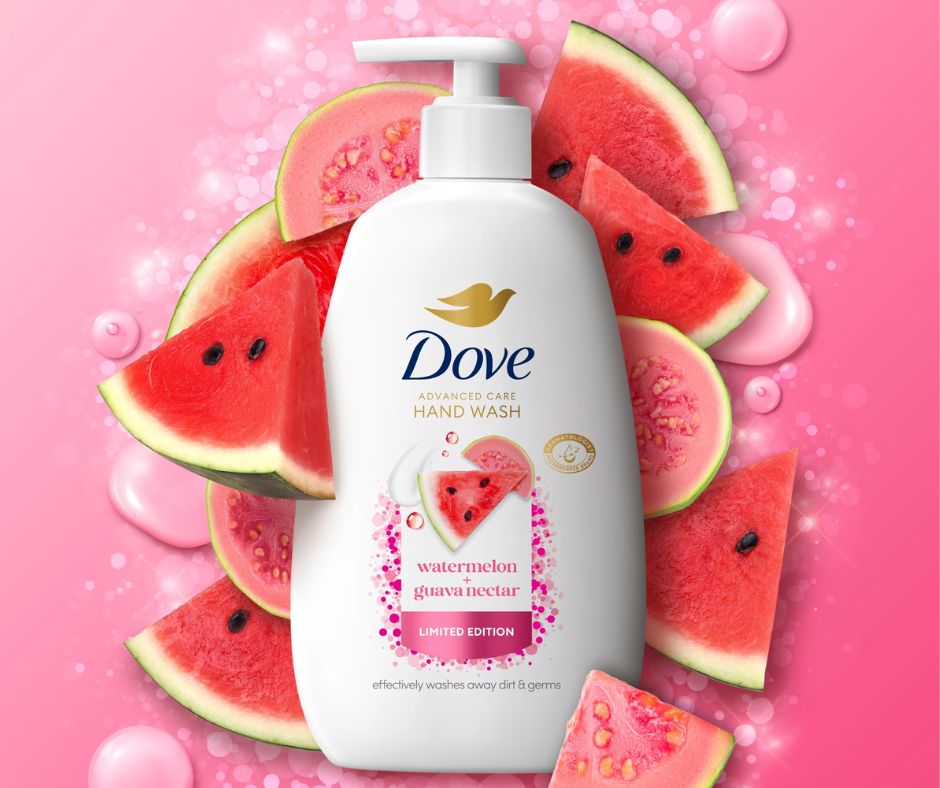 Dove Limited Edition Watermelon & Guava Moisturizing Liquid Hand Wash