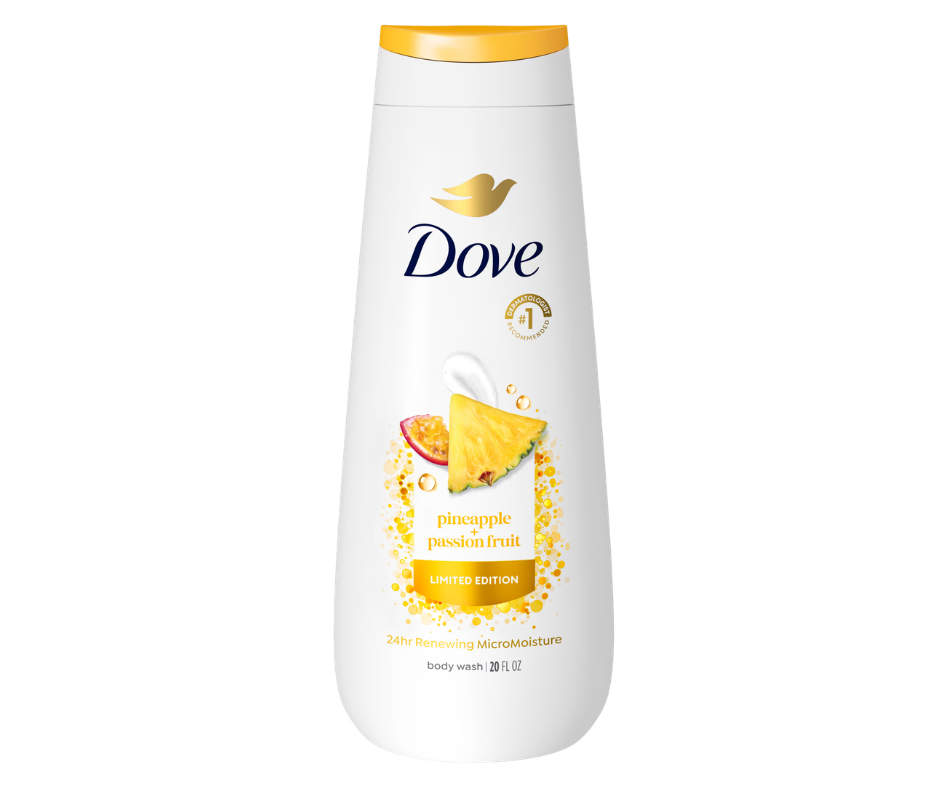 Dove Pineapple and Passionfruit Body Wash COMING SOON