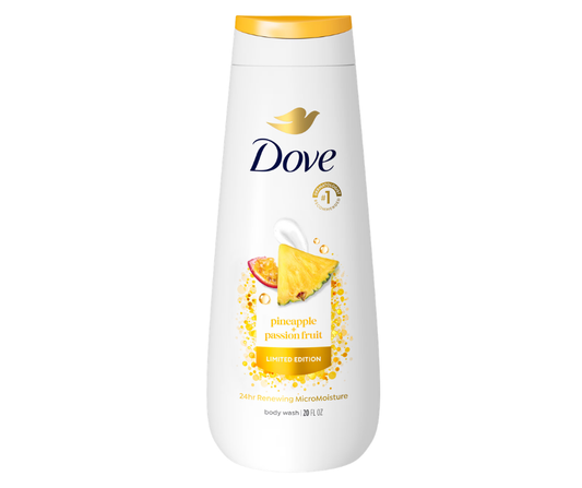 Dove Pineapple and Passionfruit Body Wash COMING SOON