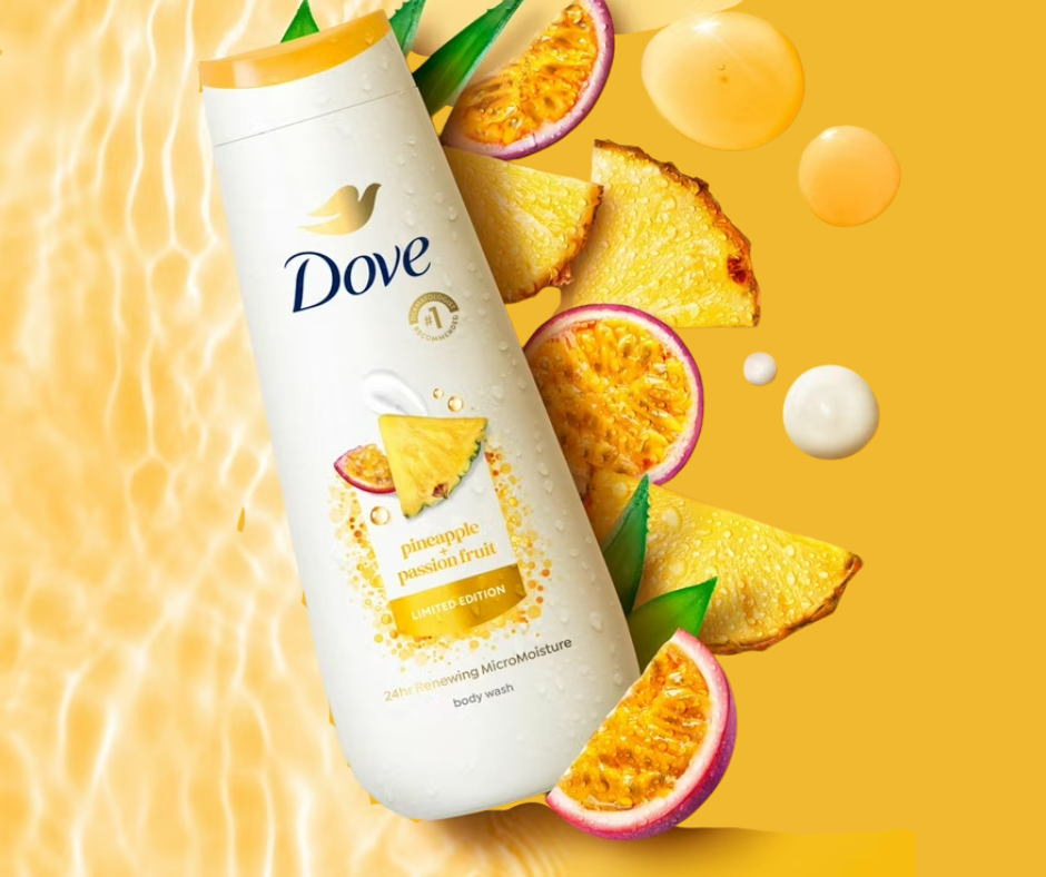 Dove Pineapple and Passionfruit Body Wash COMING SOON