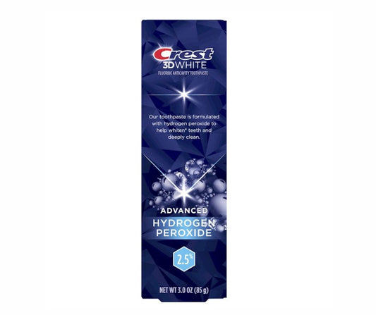 Crest 3D White Advanced 2.5% Hydrogen Peroxide Toothpaste