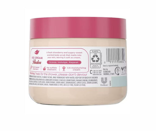 Dove Body Scrub – Strawberry Swirl