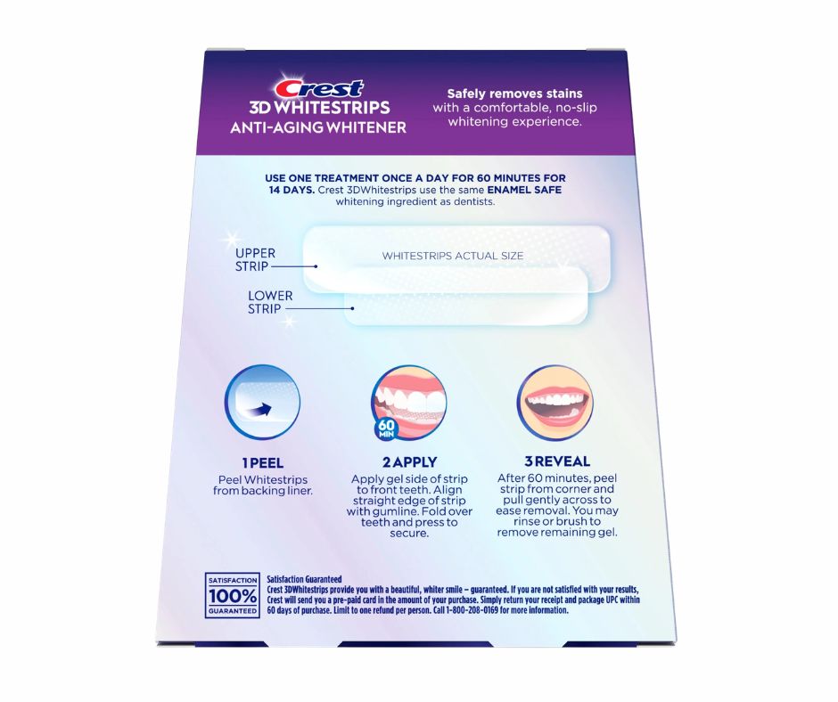 Crest 3D Whitestrips Anti-Aging Whitener Kit