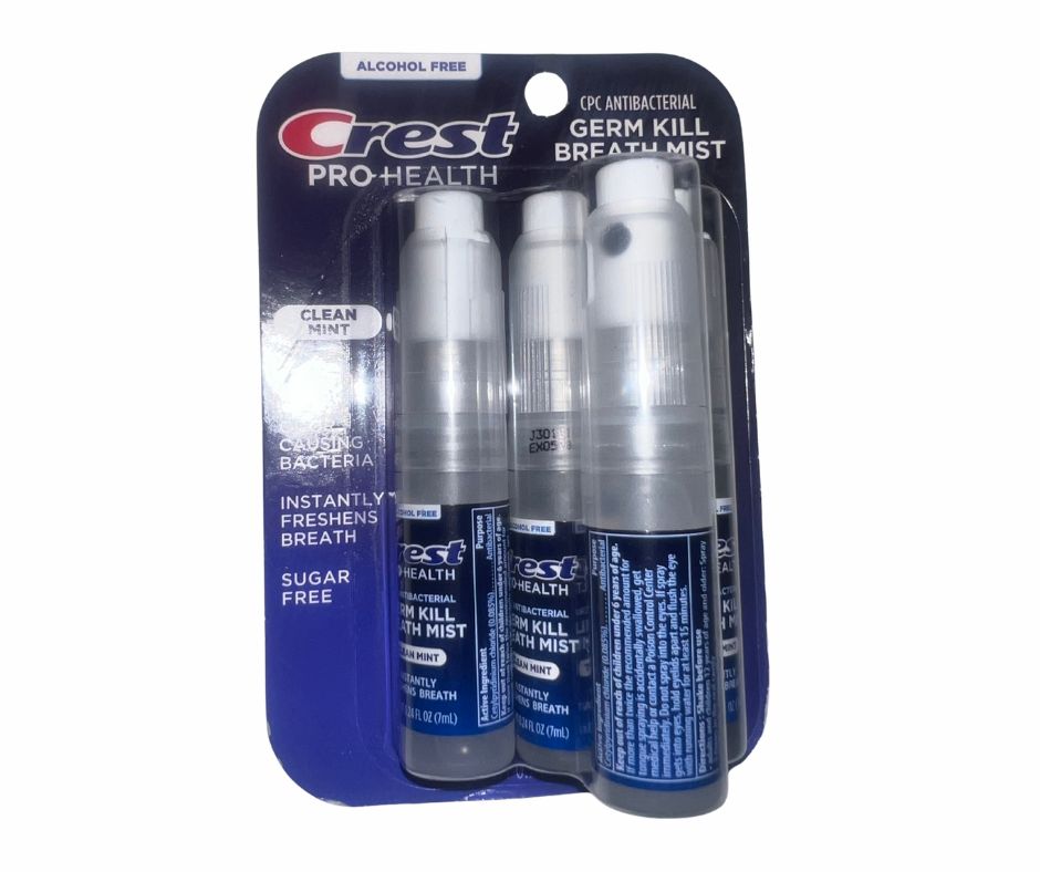 Crest Pro-Health Breath Spray Alcohol-Free (4-Pack)