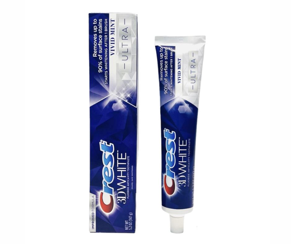 Crest 3D White Ultra Whitening Toothpaste Vivid Mint