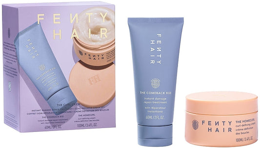 Fenty Hair The Curl Crew Instant Damage Repair Treatment + Curl-Defining Set (60 ml / 100 ml)