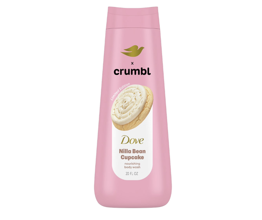 Dove x Crumbl Nilla Bean Cupcake Body Wash COMING SOON